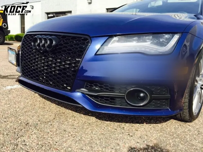 2012-2015 OE Style Carbon Fiber Front bumper Lower Lip For Audi A7 S-line S7 front lip