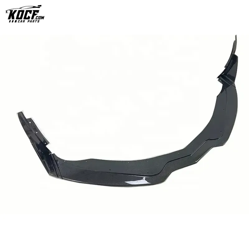 2013 Carbon Fiber Front Bumper Splitter Lip with Canards For Corvette C7 Z06