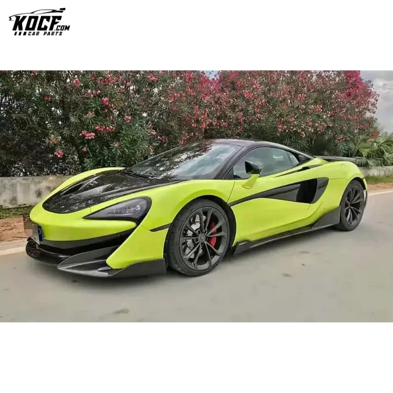 540C 570S 570GT upgraded Converted to 600LT Carbon Fiber Side Skirts Rock Panels For McLaren