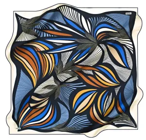 Aker Makana Silk Twill Scarf No. 21