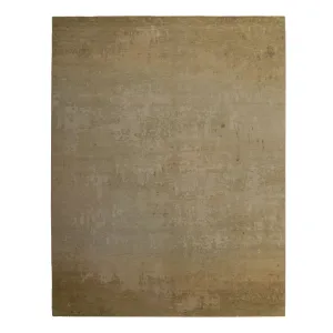 Beige Aurora Tibetan Modern Wool Rug - 8' x 10'