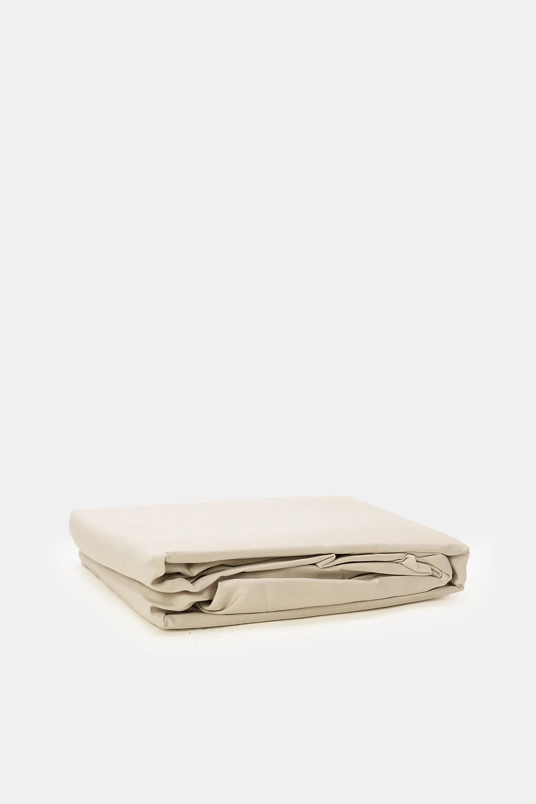 Beige Cotton Fitted Sheet
(Single Size)