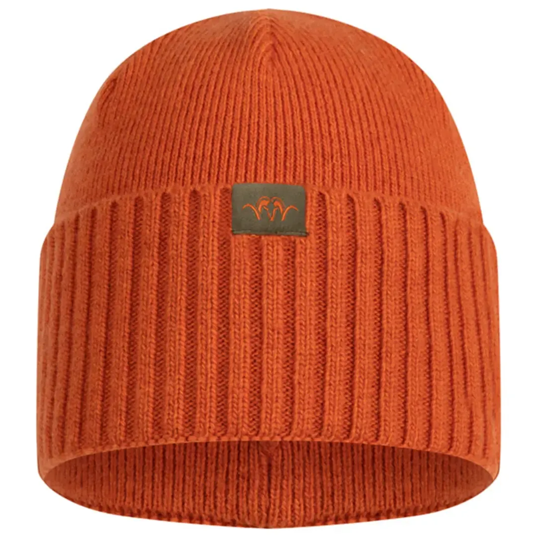 Bob Rib Beanie - Pure Blaze Orange by Blaser