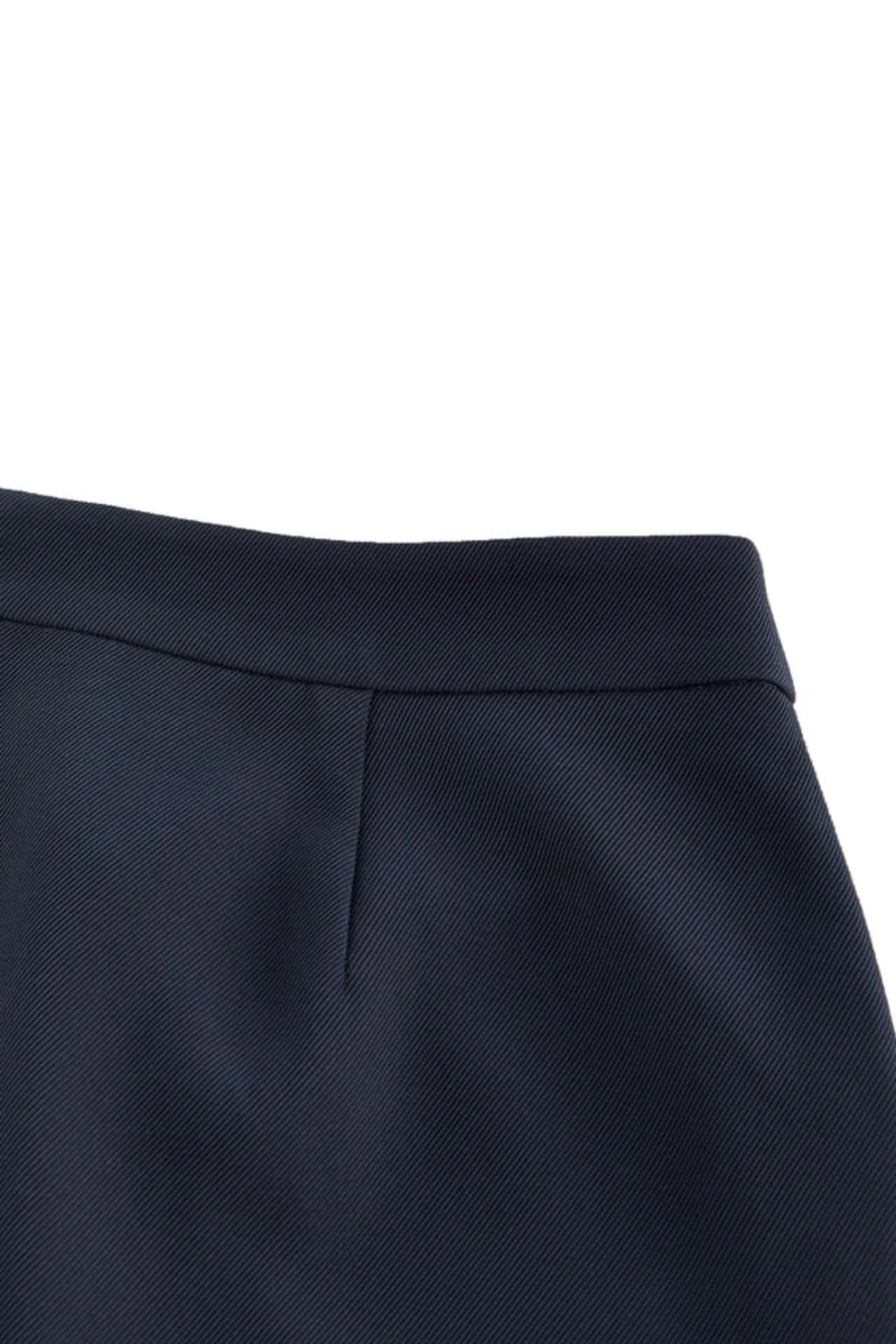 Cavalry Twill H-Shaped Suit Skirt