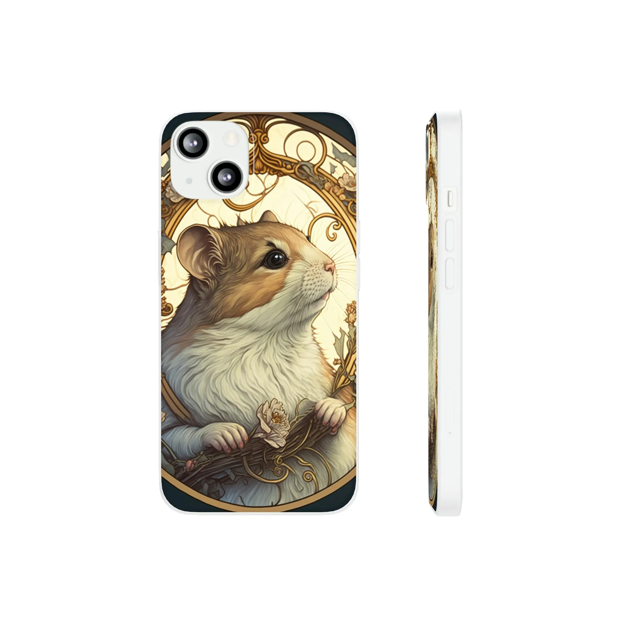 Day Dreaming Hamster Flexi Phone Cases