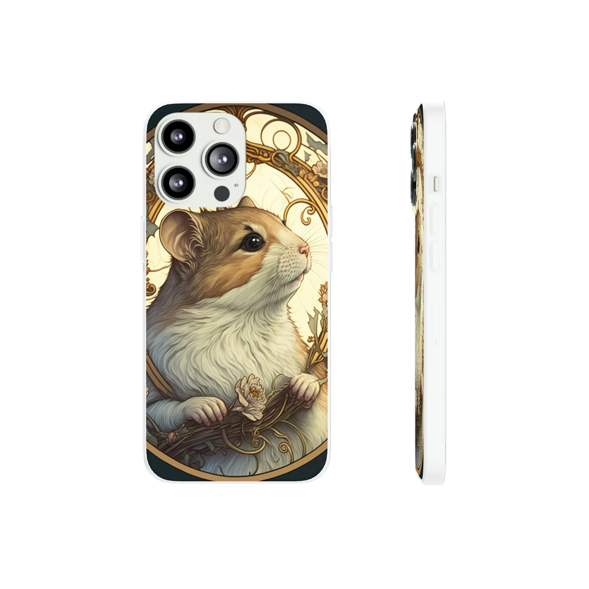 Day Dreaming Hamster Flexi Phone Cases