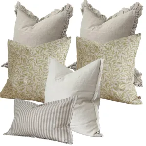 Eleanor Verdant Cushion Collection