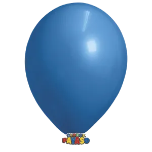 Globos Payaso 24in Balloon Deco Translucid Navy Blue 3ct