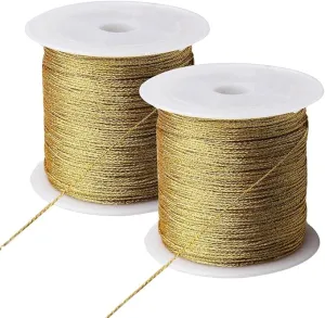 Gold Polyester Craft Thread