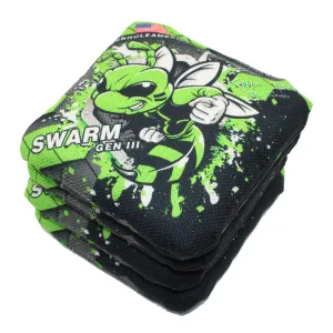 Killer Bees Swarm Gen III LIME GREEN Series Pro Style cornhole Bags