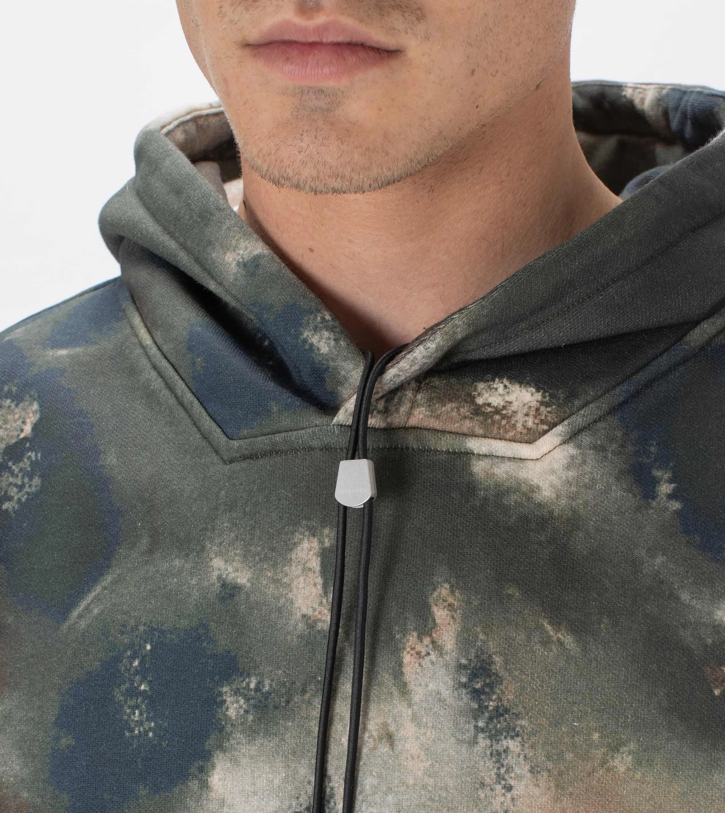 Lowgo Hood Sweat Washed Camo