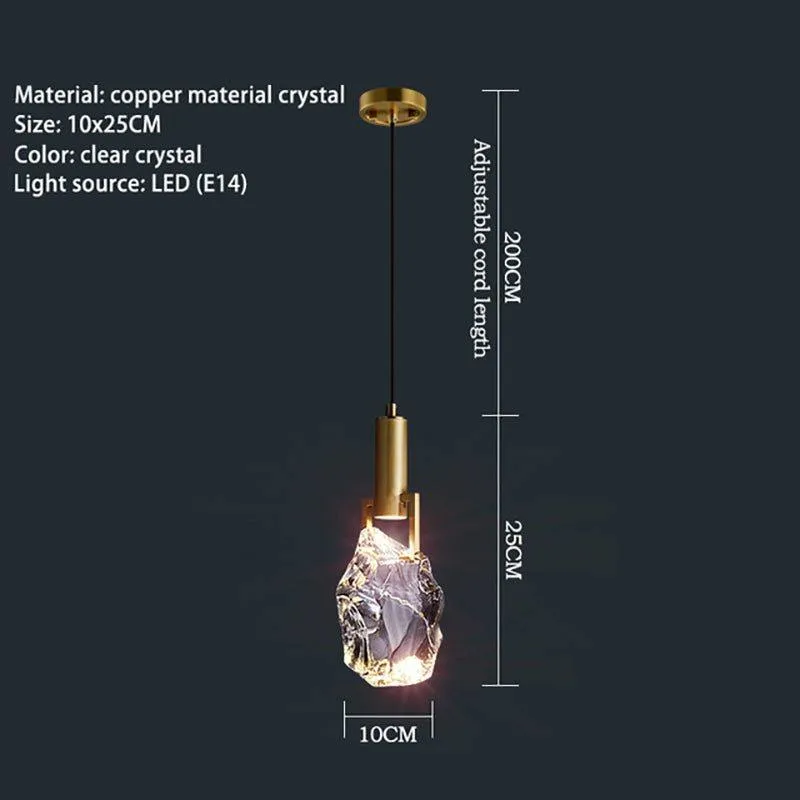 Luxury Crystal Pendant Light