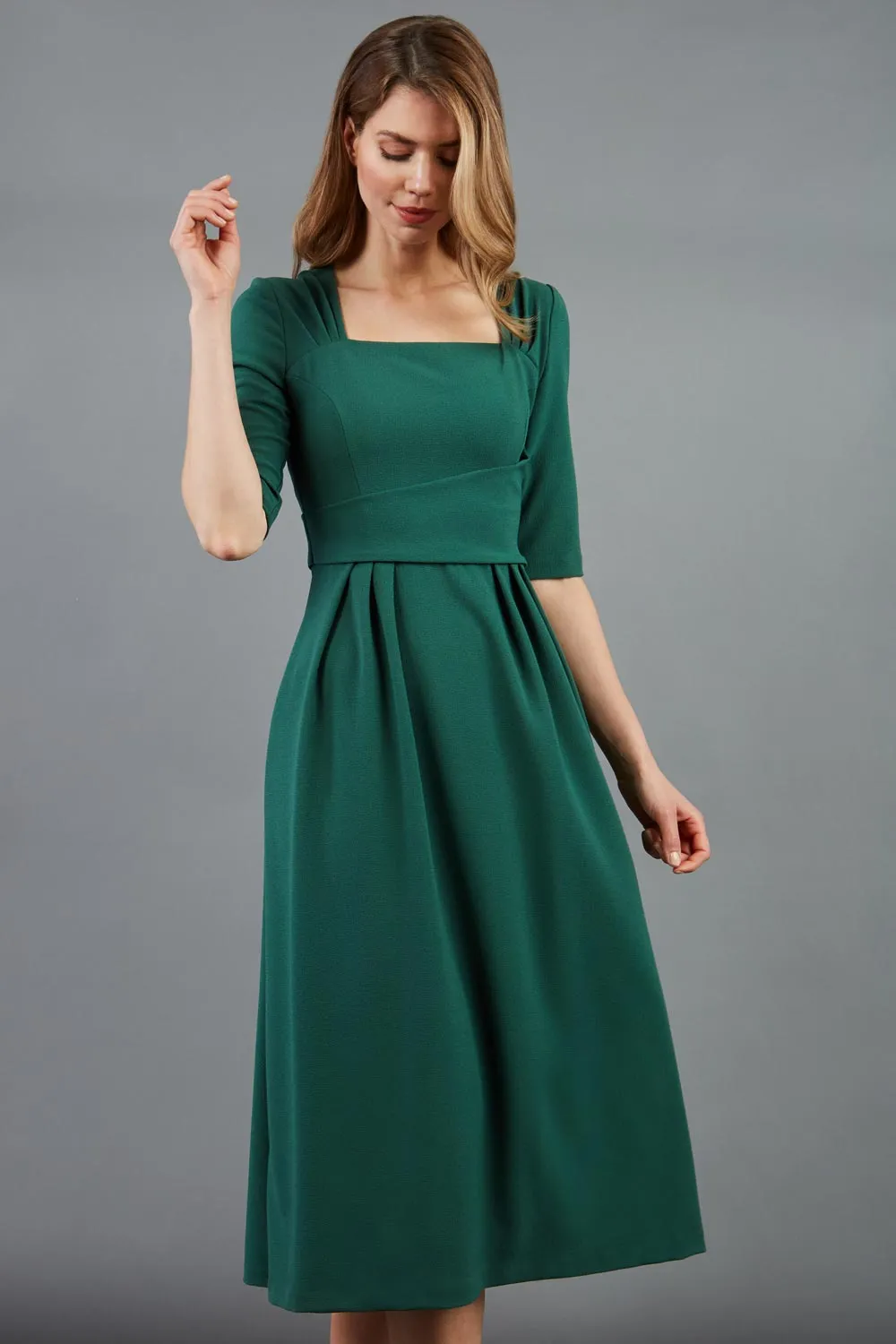 Mimi Midi Swing Dress