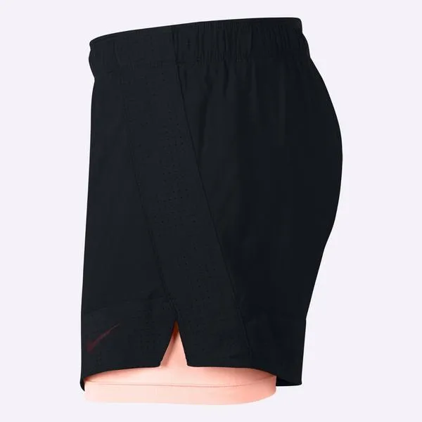 Nike Flex - Women's Training Shorts - Black/Storm Pink