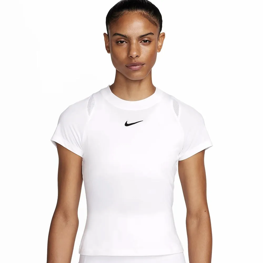 Nike Women's Advantage Short Sleeve - White