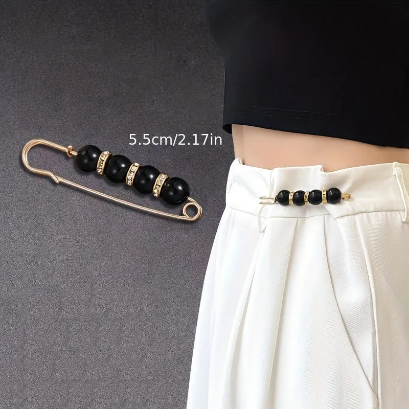 NonSlip Buckle Brooch Set Securely Adjust Waist Prevent Slipping