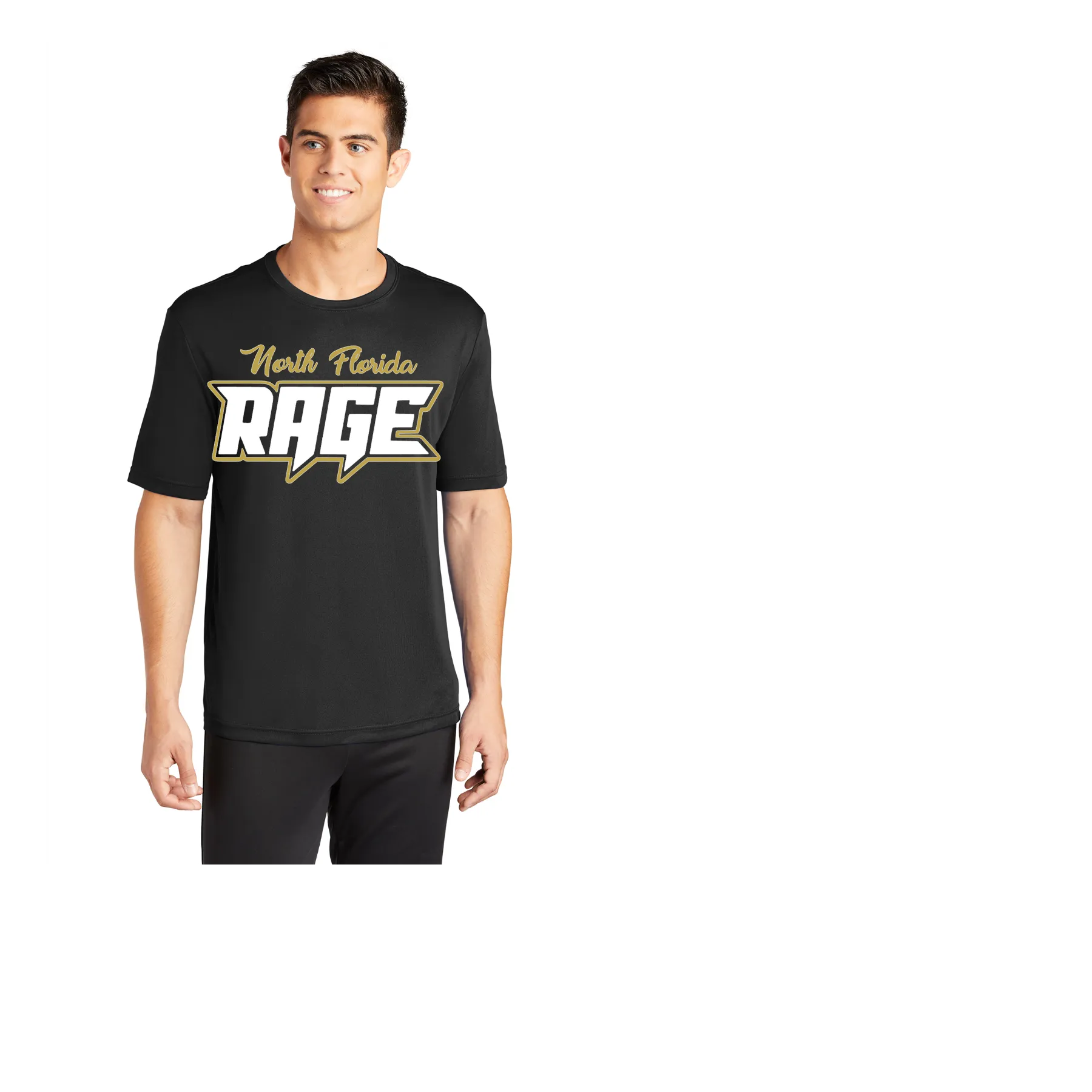 NORTH FLORIDA RAGE S/S DRIF IT SHIRTS YOUTH AND ADULT