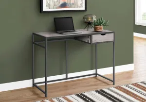 OFFICE SERIES - 42"L / GREY / DARK GREY METAL