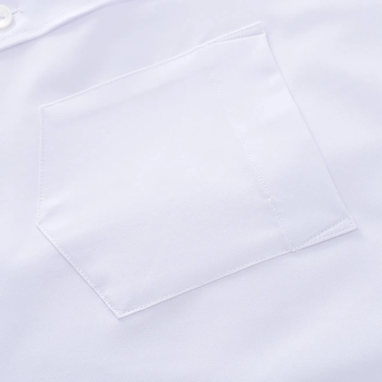 Phenom Classic White Short Sleeve Dress Shirt