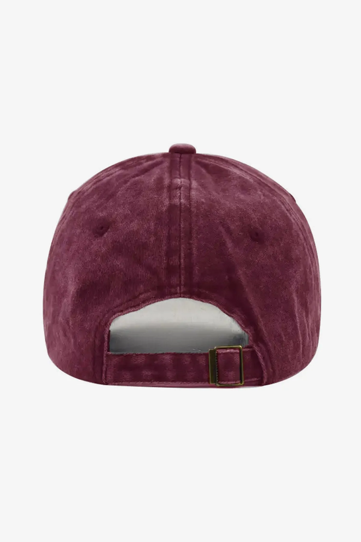 Retro Peaked Maroon Cap - A23 - MCP080R