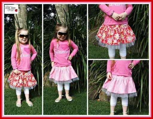 Reversible RaRa Skirt Sewing Pattern