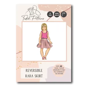 Reversible RaRa Skirt Sewing Pattern