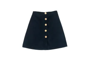 Skirt Velvet - Blue