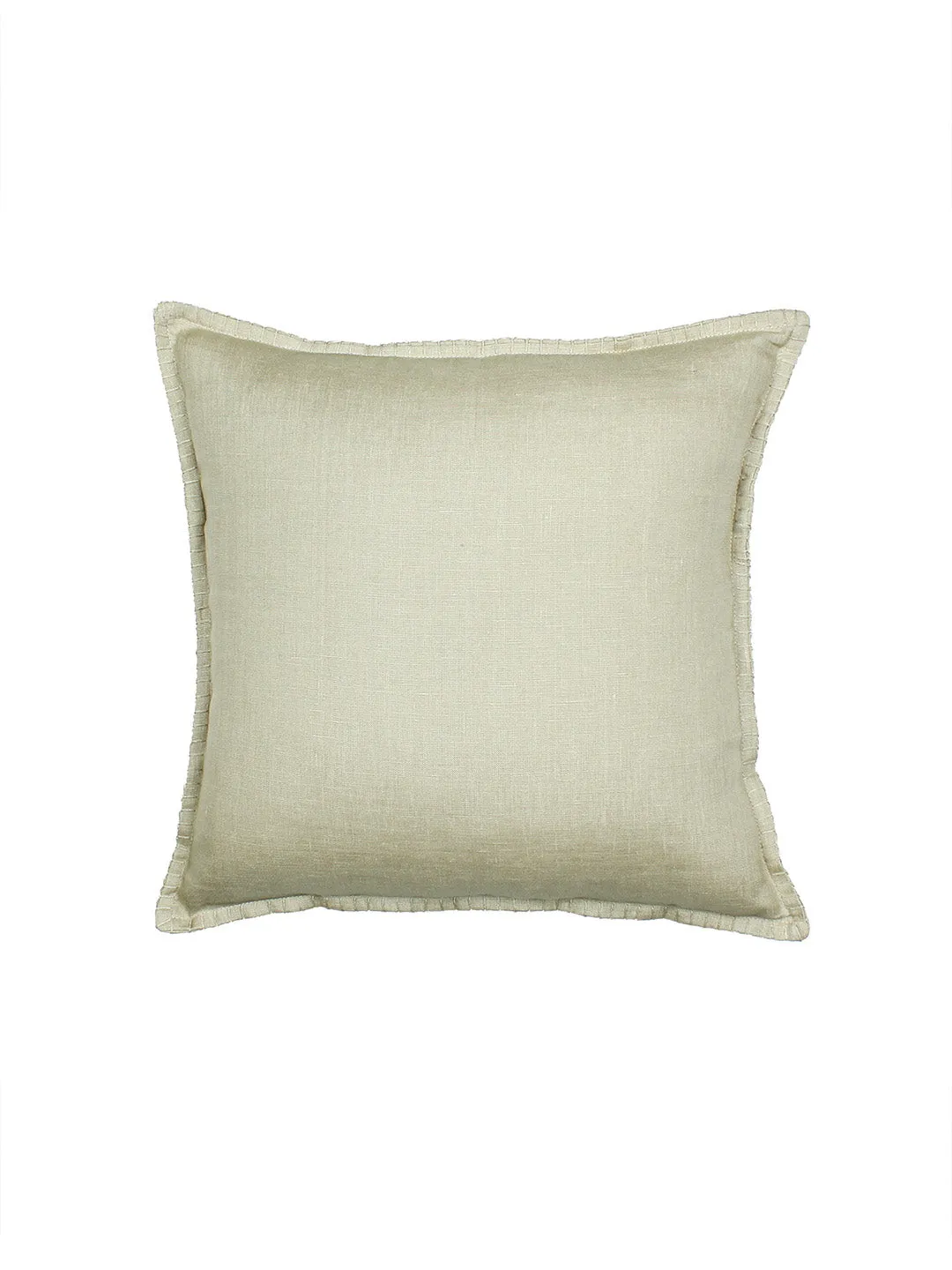 Tamarind Set Of 2 Cushion Covers - (Beige) - 40x40cm