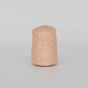 Warm ivory 100% Wool Tufting Yarn On Cone (368)