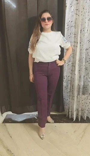 Zara summer  Straight slim look pant